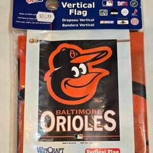 Wincraft Baltimore Orioles Vertical Flag Banner MLB Indoor Outdoor 27" x 37"